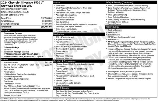 2024 Chevrolet Silverado 1500