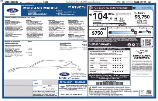 2025 Ford Mustang Mach-E