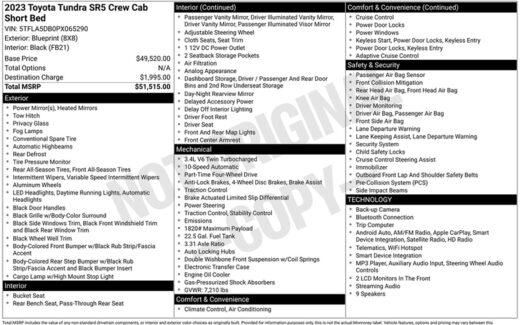 2023 Toyota Tundra 4WD
