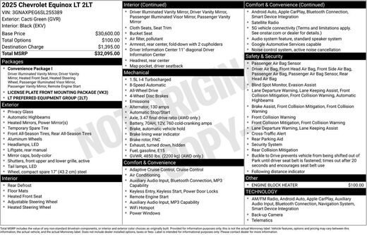 2025 Chevrolet Equinox